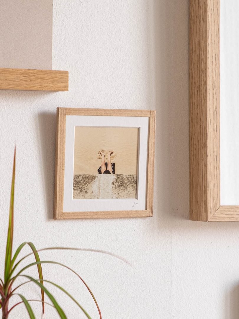 vente photo encadrée : scène de plage