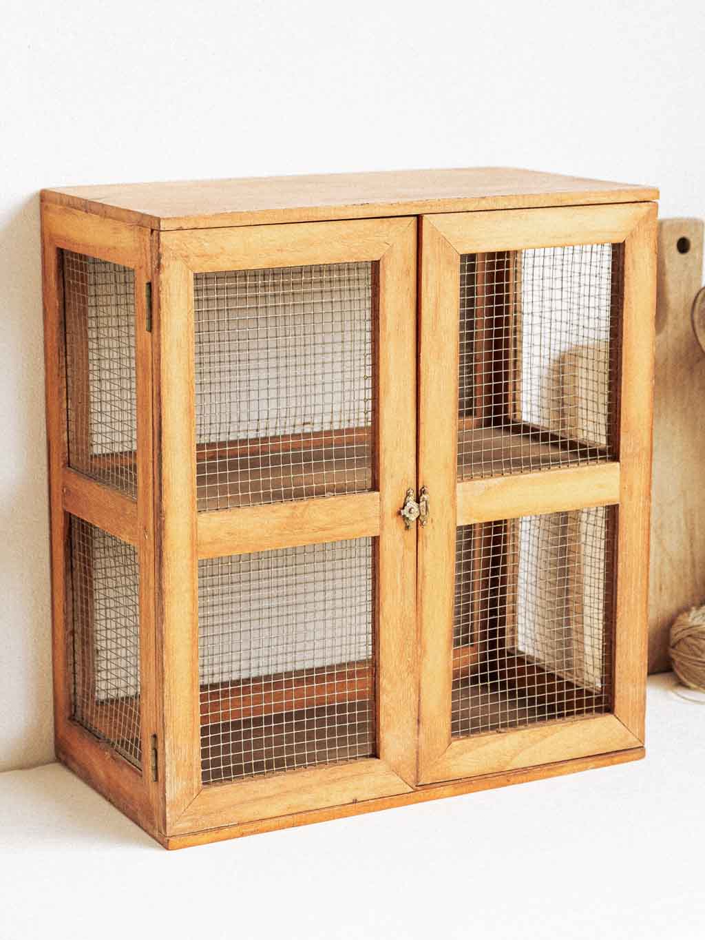 Petit Garde manger En Bois R v l Brocante Art D co Responsable
