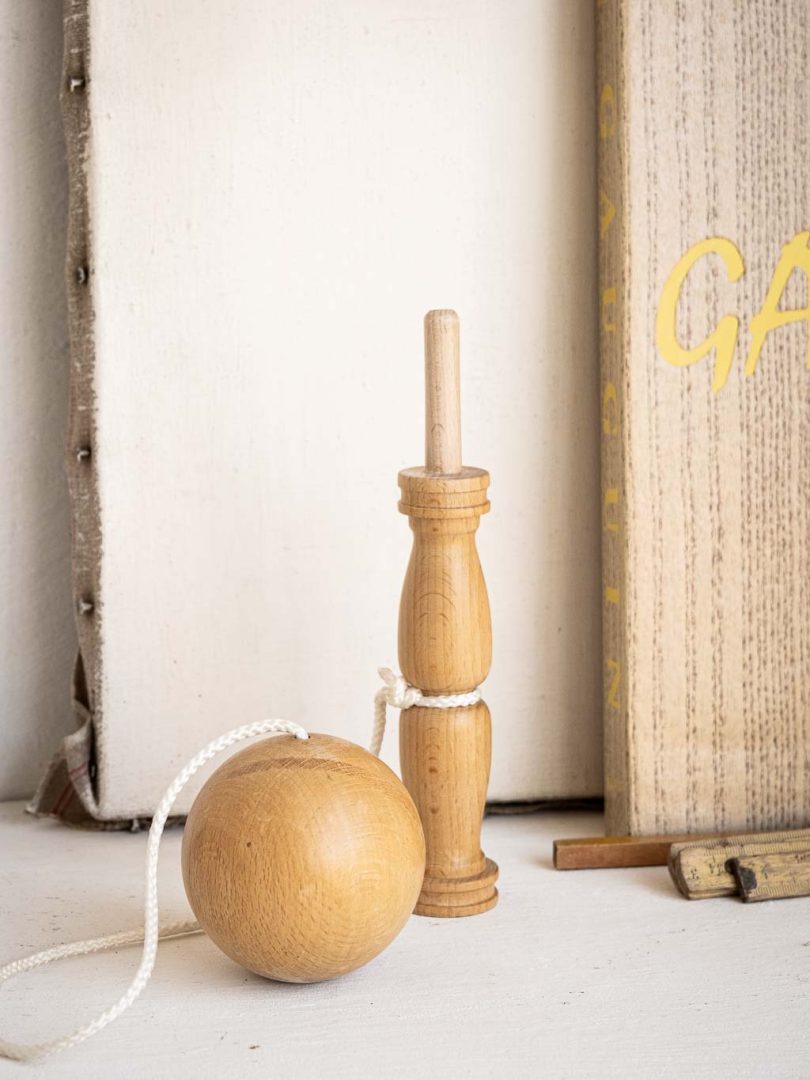 Bilboquet en bois 23 cm