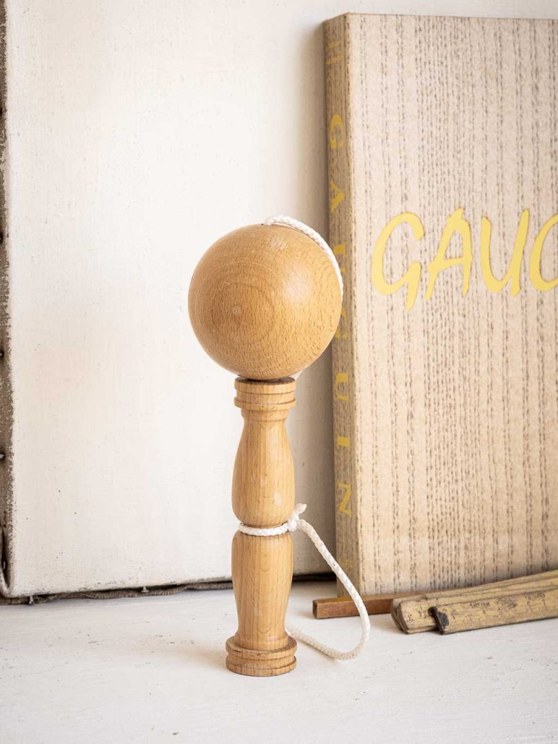 Bilboquet en bois 23 cm