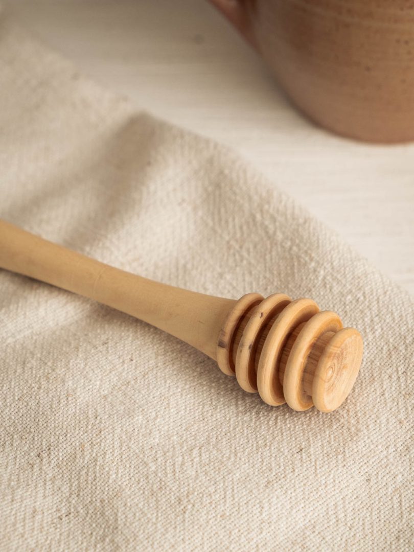 cuillère à miel en bois