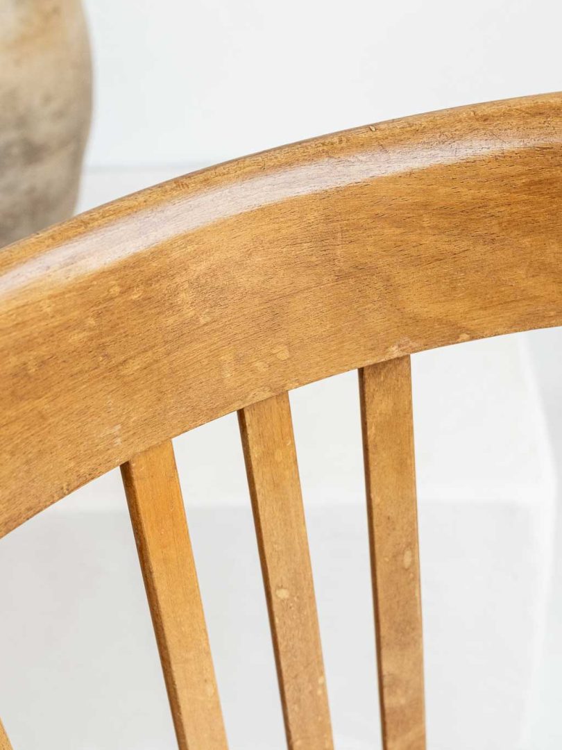 Chaises vintage Baumann bistrot n°43 en bois courbé