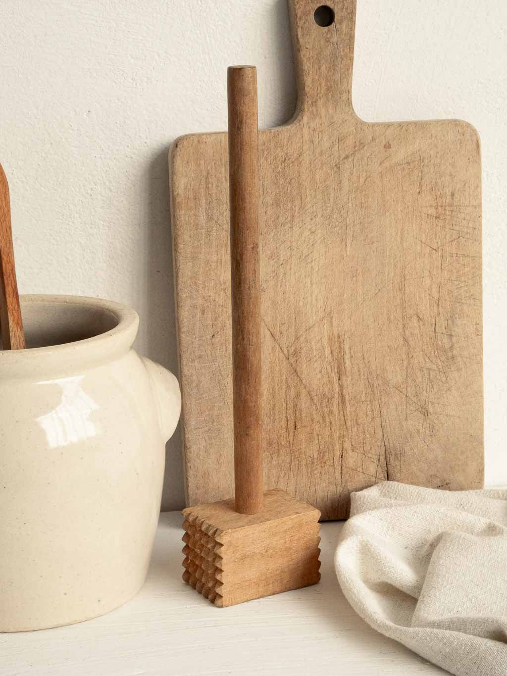 Maillet à viande en bois