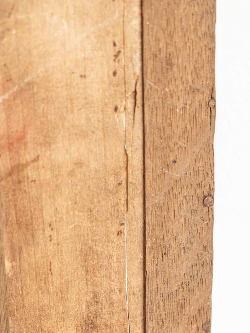 ancienne presse pour jeux de cartes en bois
