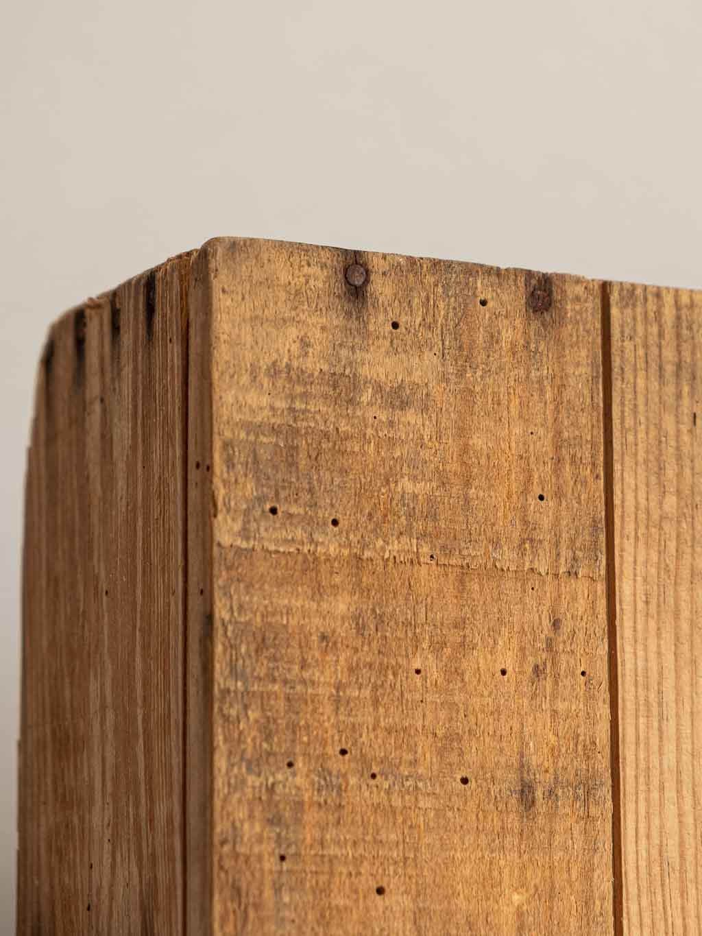 ancien grand casier trieur d'atelier en bois 18 cases
