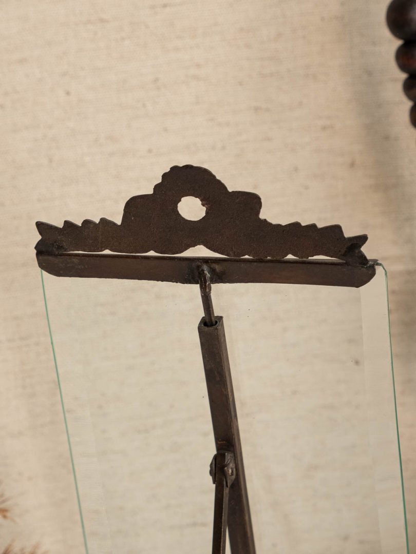 Cadre photo à poser en bronze, style Louis XVI