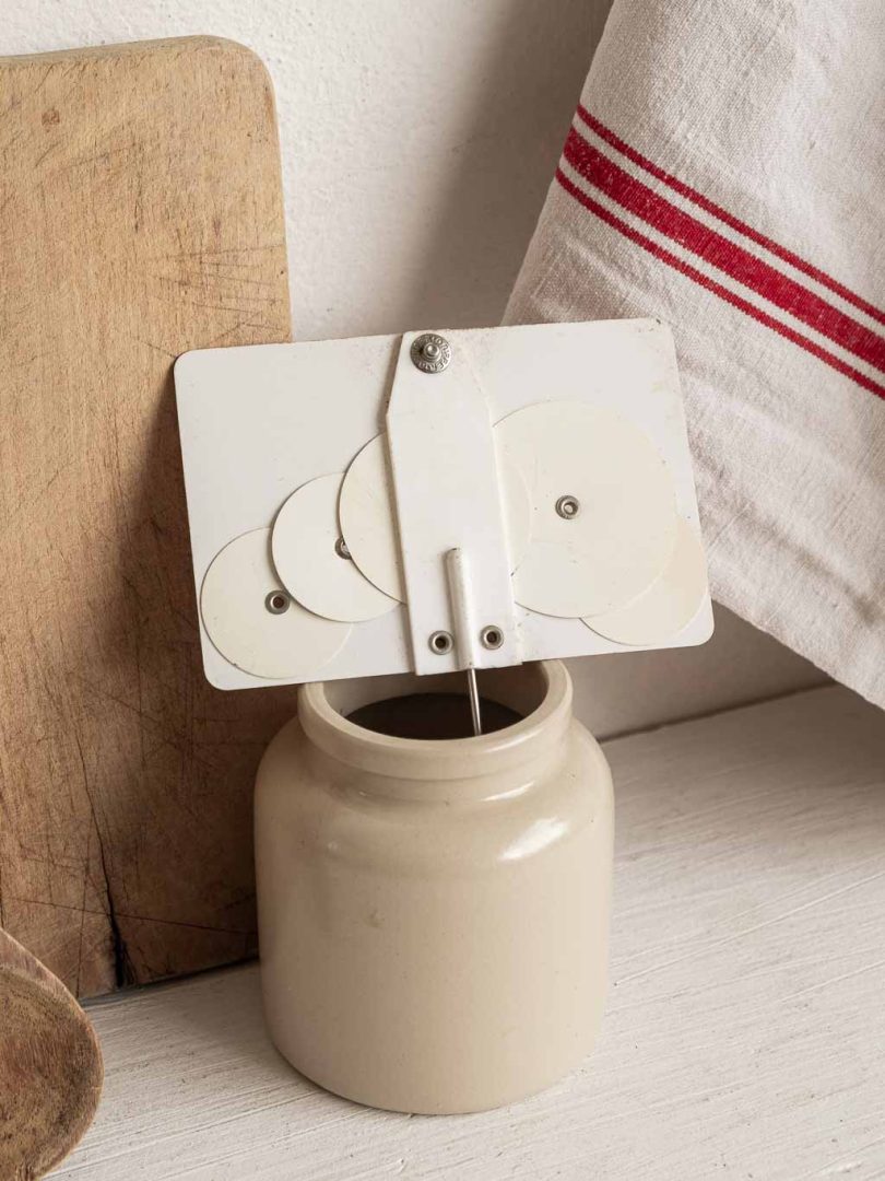 Etiquette de boucherie vintage, Poulet roti