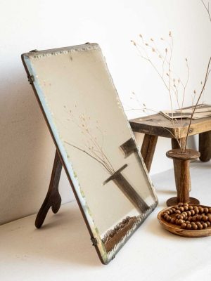 Miroir art nouveau ancien biseauté à poser