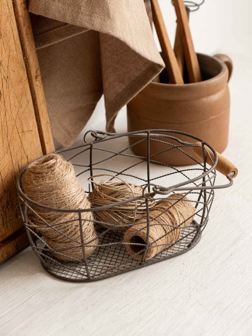 petit panier en métal