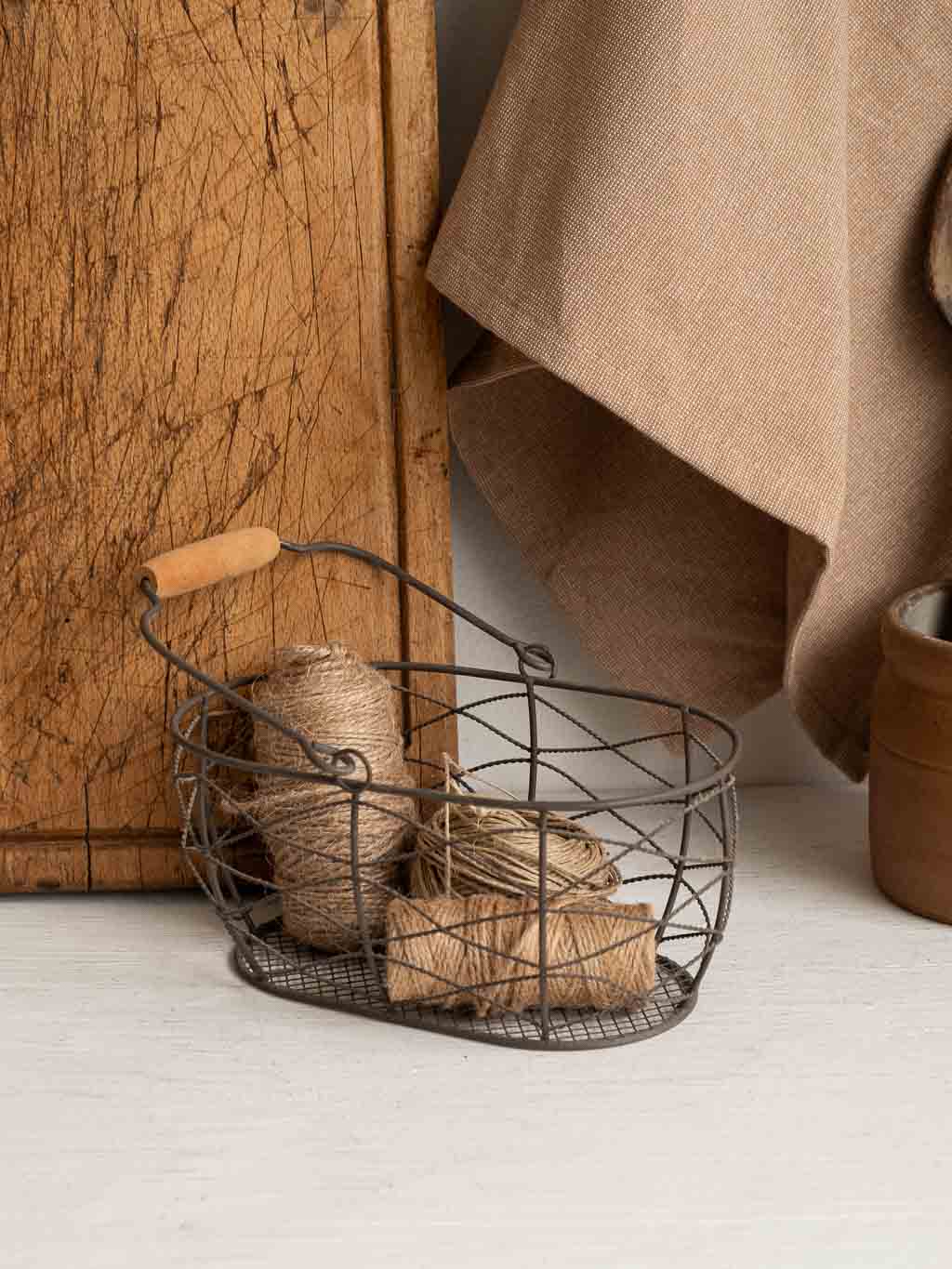 petit panier en métal