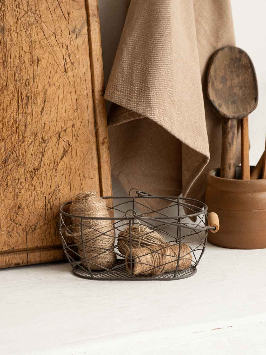petit panier en métal