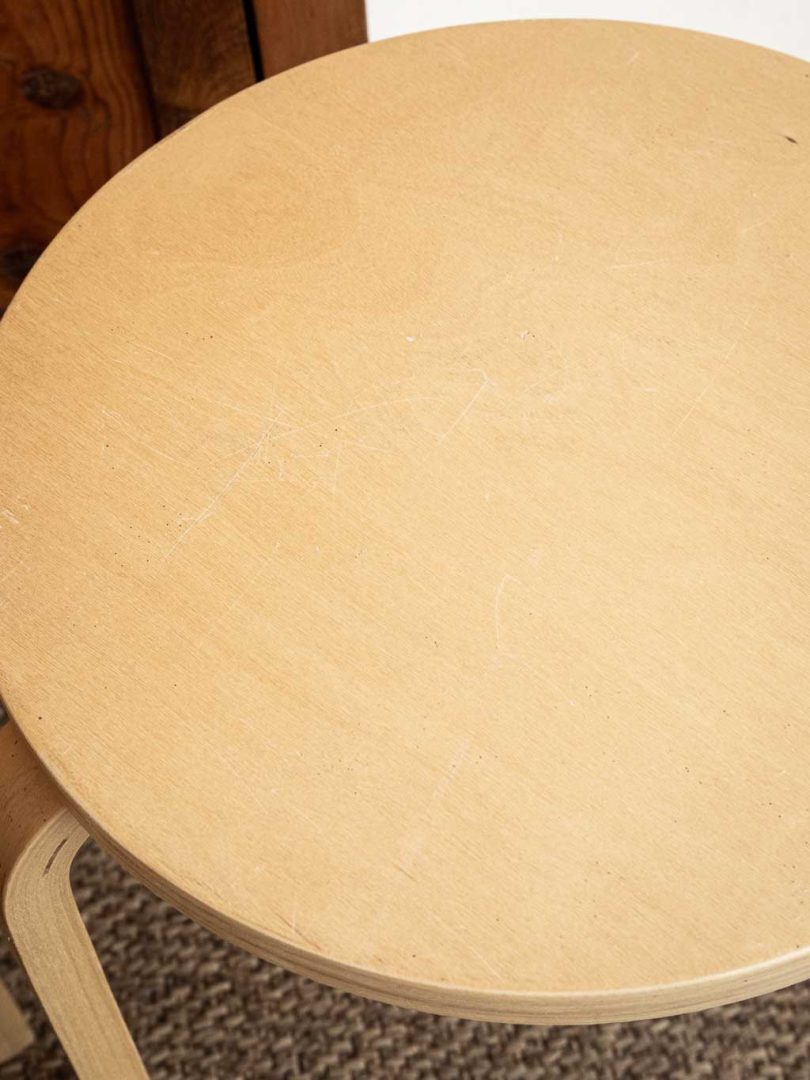 Lot de 2 tabouret Frosta Ikea, empilables style Aalto E60