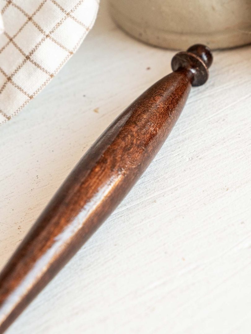 moussoir chocolat ancien XIXeme en bois