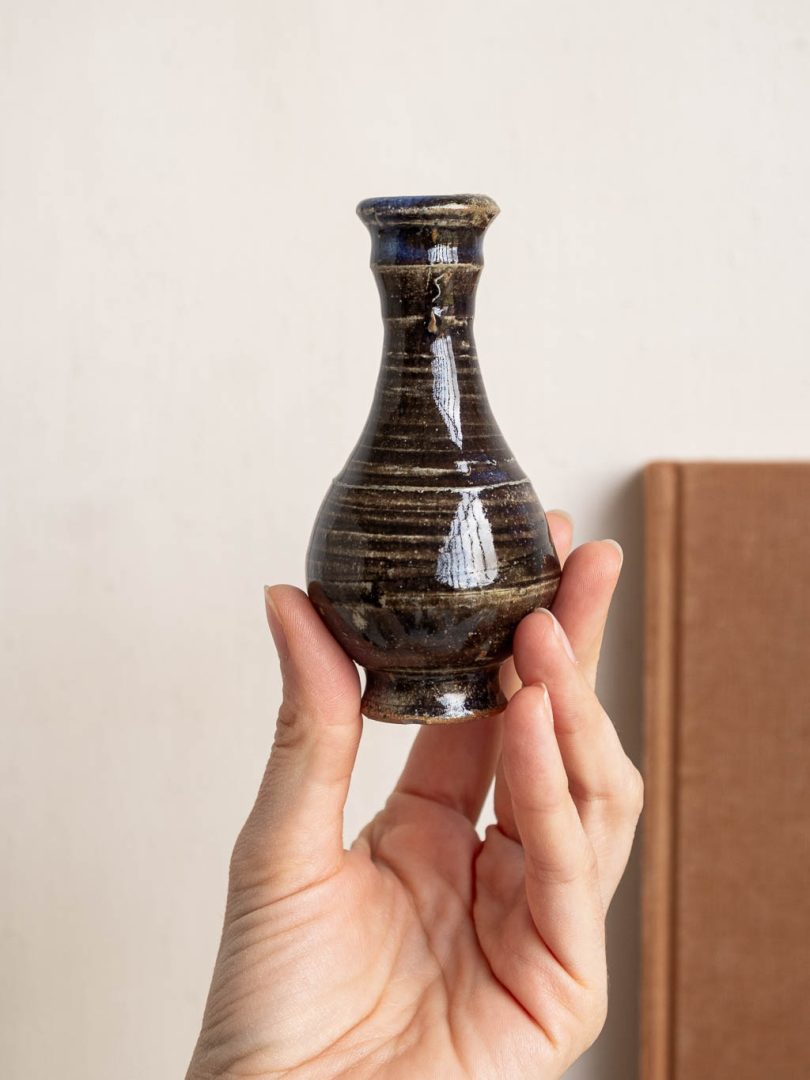 petit vase soliflore en grès