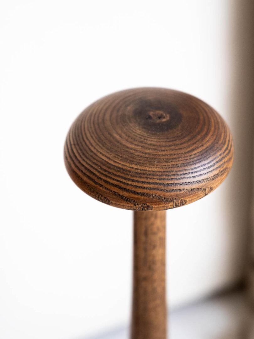Support à chapeau vintage en bois