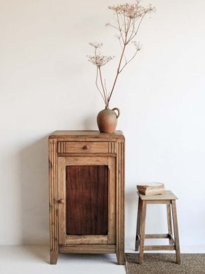 Confiturier buffet vintage 1940 en chêne
