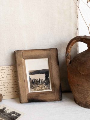 Cadre en bois brut, cadre photo