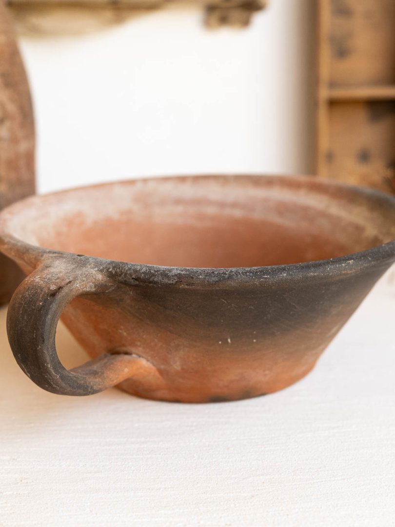 ancienne poterie Coupelle en terre cuite au feu