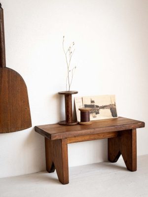 petit banc marchepied en bois
