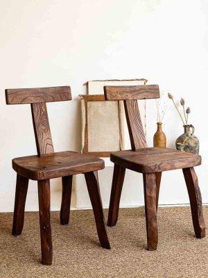 chaises- t brutalistes aranjou dlg olavi hanninen midcentury