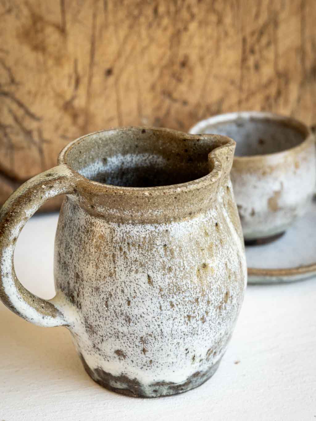 pot à lait en grès petit pichet grès
