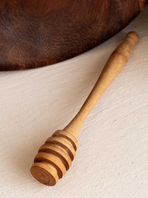 cuillère à miel en bois
