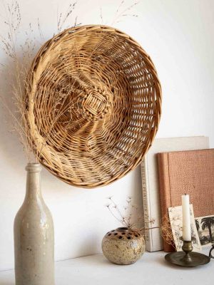 Banneton rond, couronne en osier