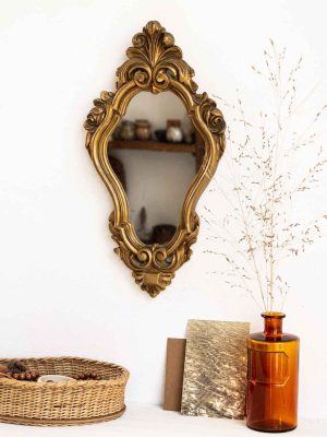 miroir doré baroque bohème