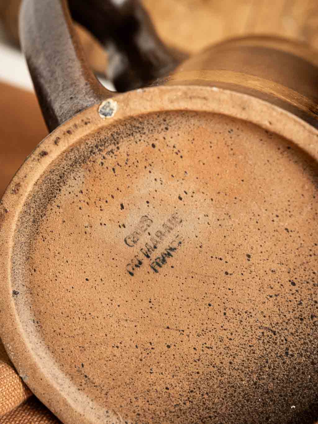 théière cafetière en grès vintage grès du marais