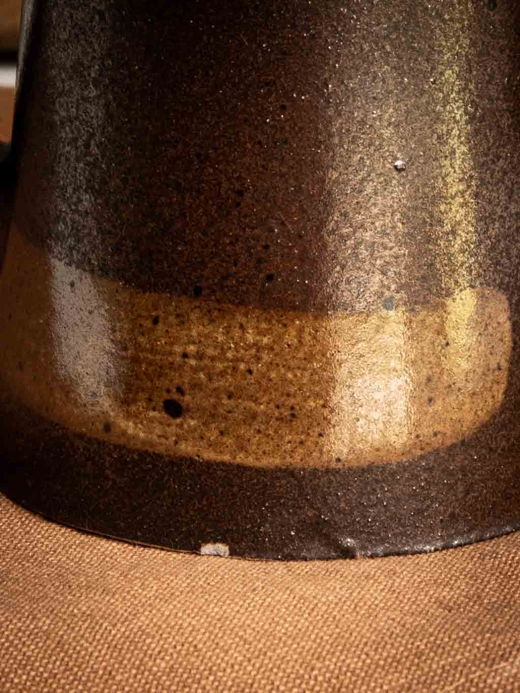 théière cafetière en grès vintage grès du marais