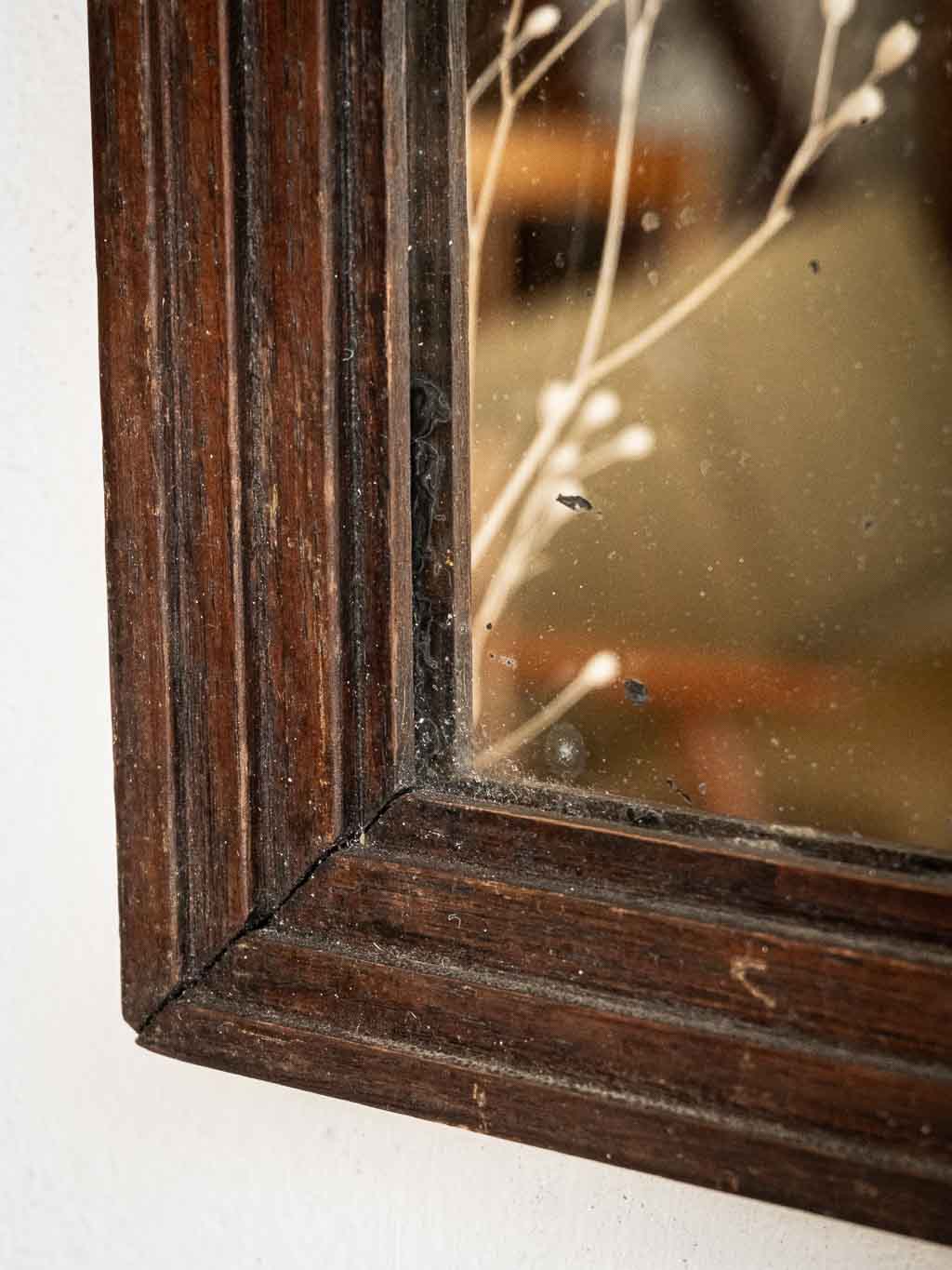 Miroir ancien en bois 1930