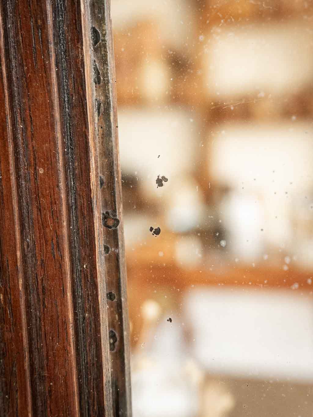 Miroir ancien en bois 1930