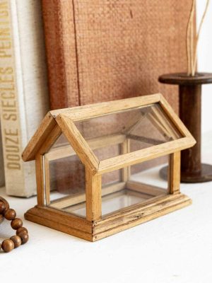 mini serre en bois