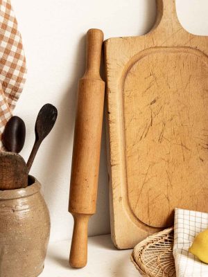 rouleau à patisserie en bois