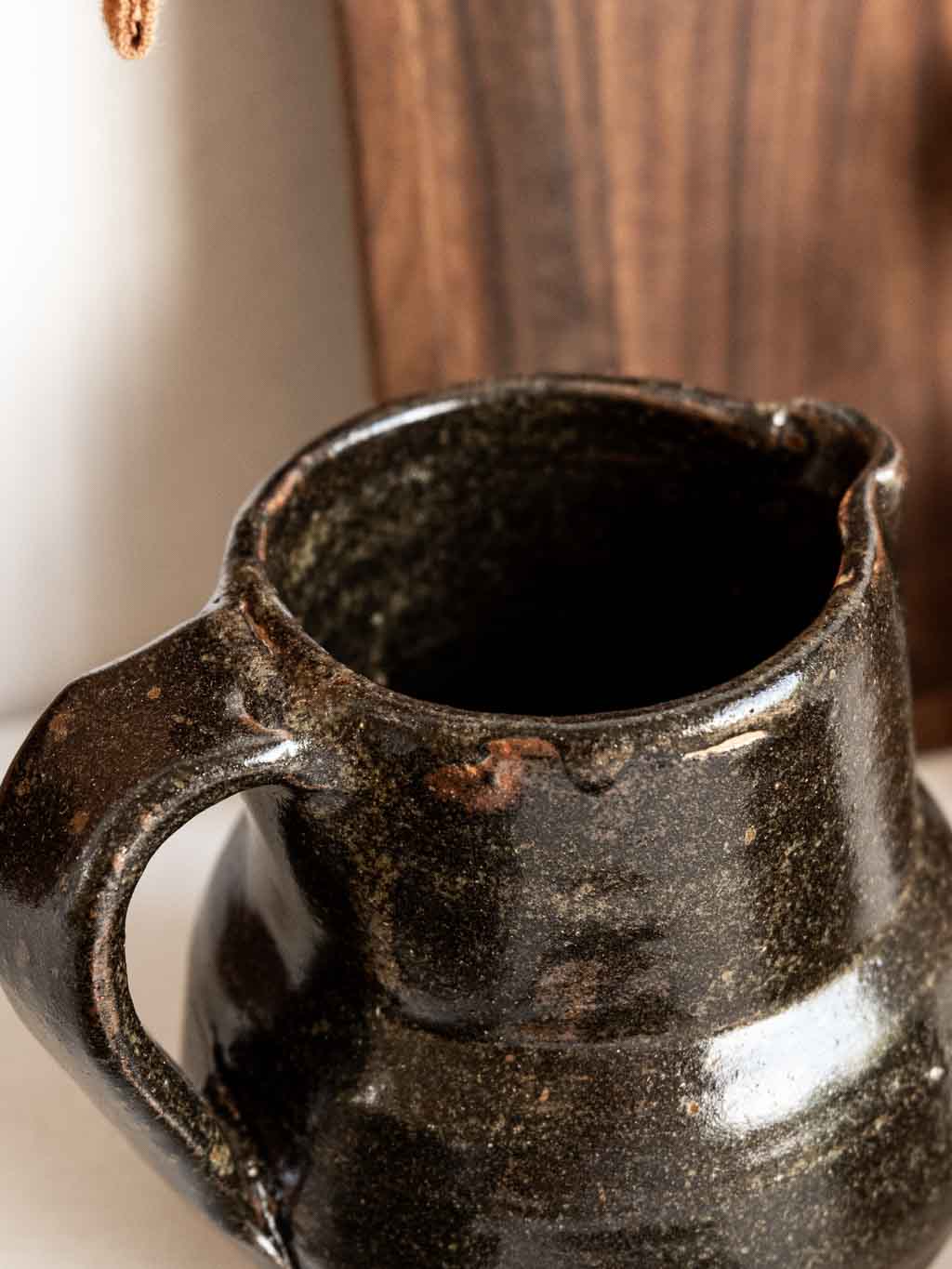 ensemble théière et tasse en grès Carry Olivier Carriquiry