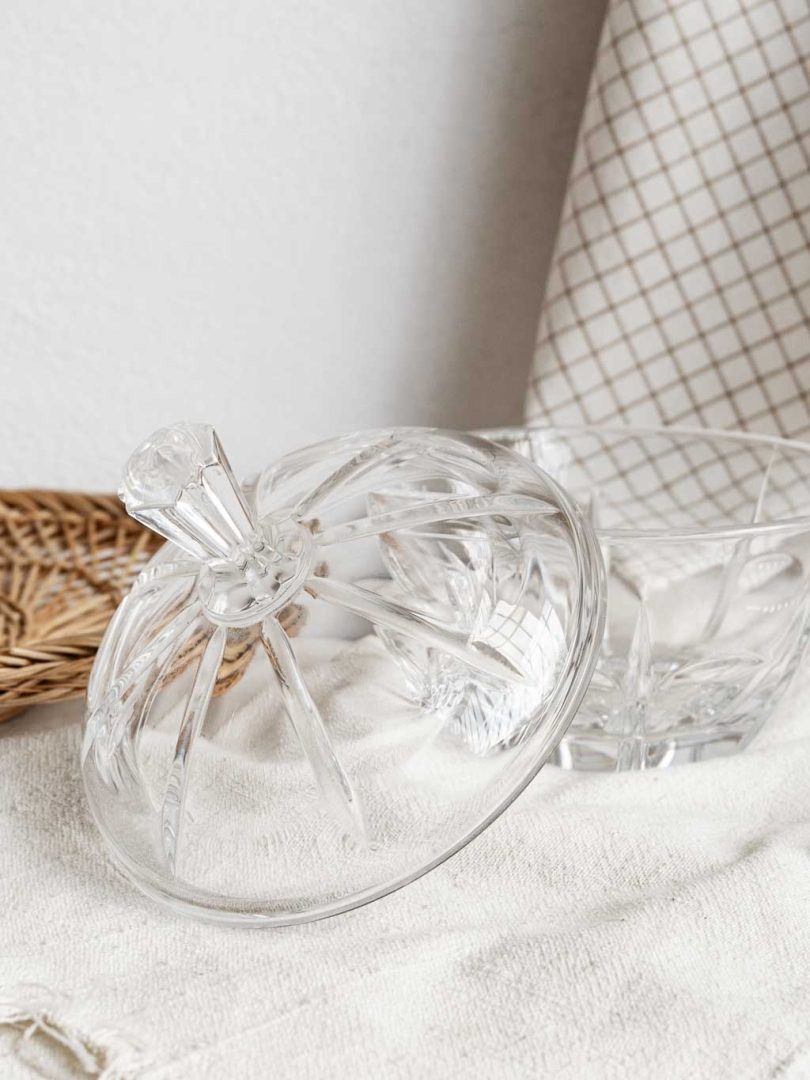 bonbonnière cristal d'arques