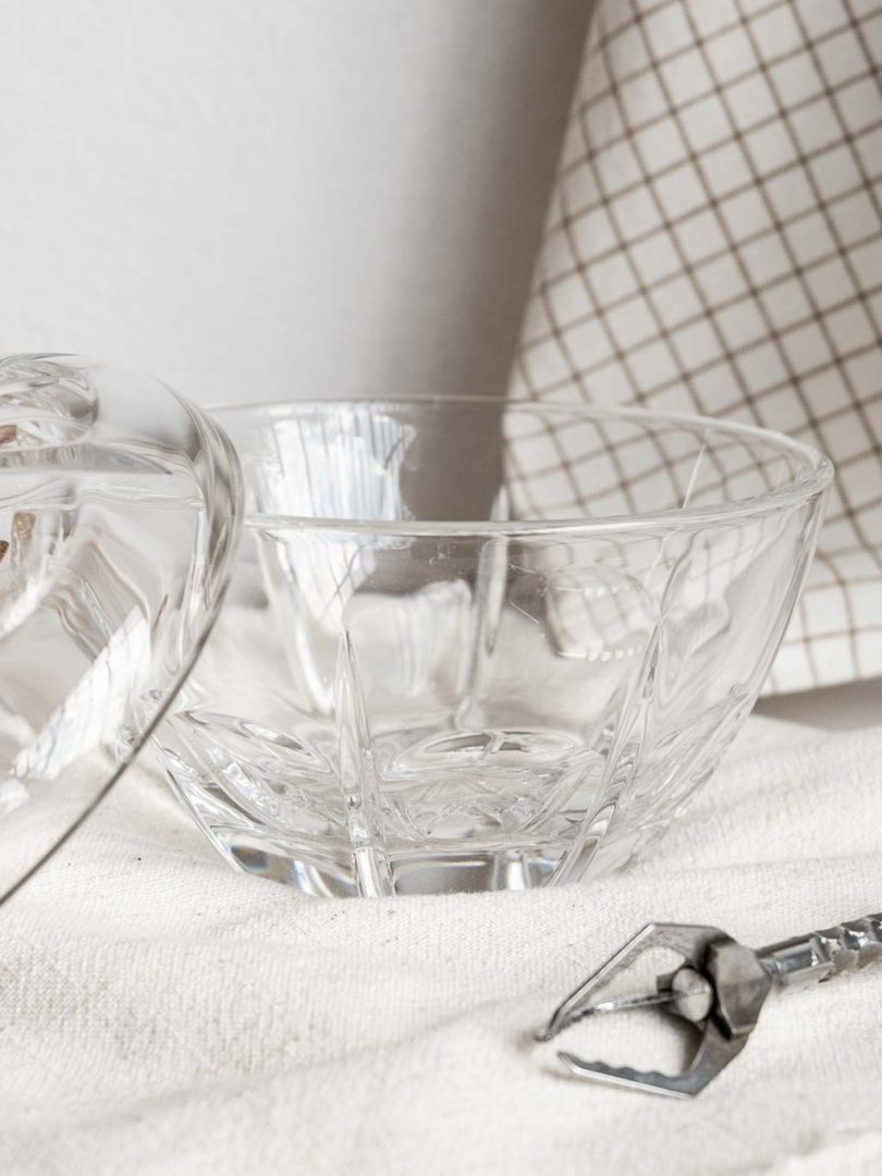 bonbonnière cristal d'arques