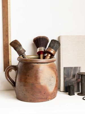 grand pot en grès avec anse