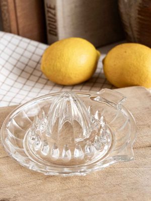 presse agrume, citron, orange en verre