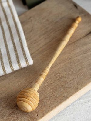 cuillère à miel en bois